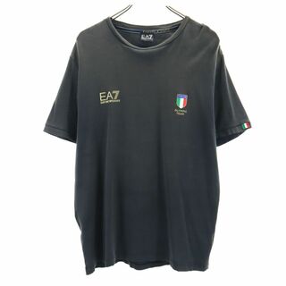 Emporio Armani - エンポリオアルマーニ 半袖 Tシャツ XXL チャコールグレー Emporio Armani メンズ