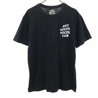 アンチソーシャルソーシャルクラブ(ANTI SOCIAL SOCIAL CLUB)のアンチソーシャルソーシャルクラブ USA製 バックプリント 半袖 Tシャツ XXL ブラック ANTI SOCIAL SOCIAL CLUB メンズ(Tシャツ/カットソー(半袖/袖なし))