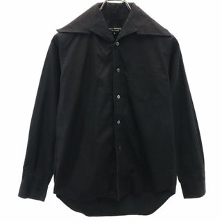 ジュンヤワタナベコムデギャルソン(JUNYA WATANABE COMME des GARCONS)のジュンヤワタナベコムデギャルソン 00s 2003年 日本製 長袖 シャツ S ブラック JUNYA WATANABE COMME des GARCONS レディース(シャツ/ブラウス(長袖/七分))