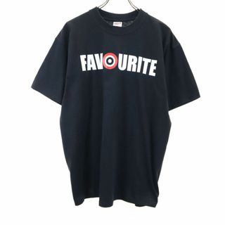 アンビル 半袖 Tシャツ L ブラック anvil FAVOURITE メンズ(Tシャツ/カットソー(半袖/袖なし))