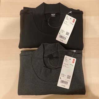 ユニクロ(UNIQLO)のユニクロ ハイネックT（5分袖）(Tシャツ(半袖/袖なし))