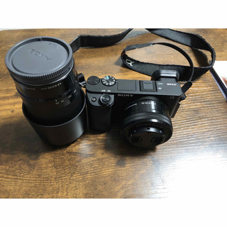 SONY - a6400 ダブルズームキット（バッテリーと充電器付）