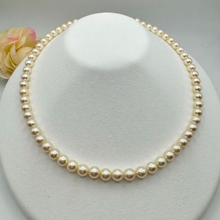 ミキモト(MIKIMOTO)のミキモト  パールネックレス　WGK14(ネックレス)