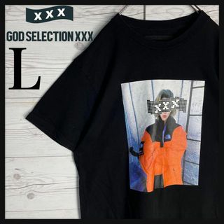 【即完売モデルL】XXX ゴッドセレクション 女性フォトロゴ ボックスロゴ(Tシャツ/カットソー(半袖/袖なし))