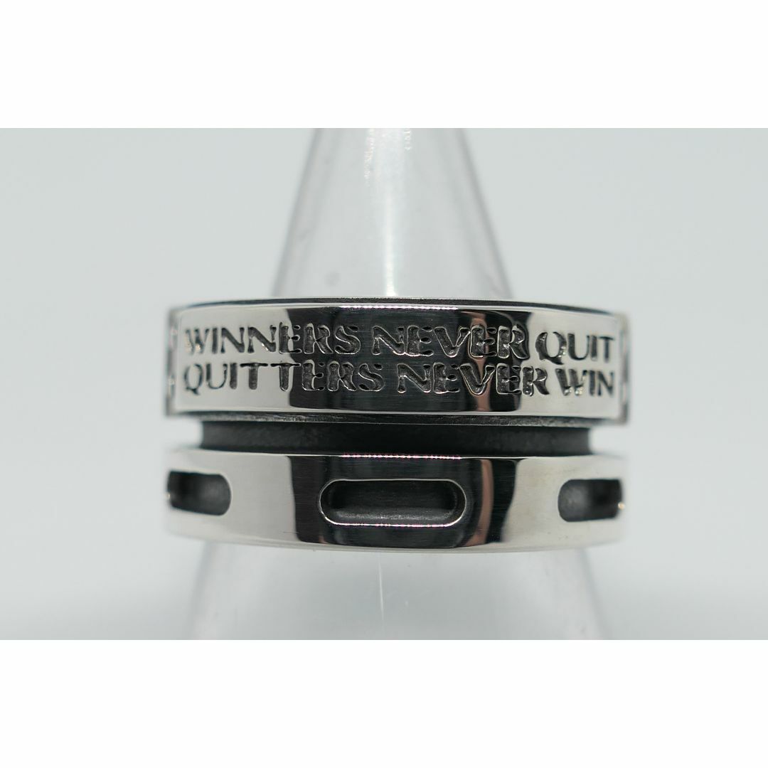 新品 未使用 15号 ドクターモンロー メッセージ プレート リング 新品 未使用 15号 ドクターモンロー メッセージ プレート リング