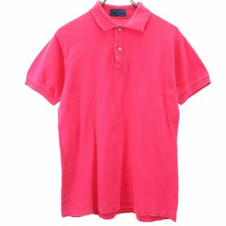 フレッドペリー(FRED PERRY)のフレッドペリー 90s オールド 半袖 鹿の子 ポロシャツ 40 ピンク FRED PERRY メンズ(ポロシャツ)