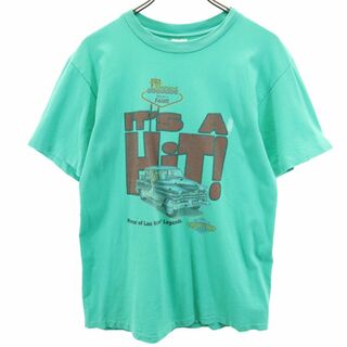 アンビル 90s USA製 オールド 半袖 Tシャツ M エメラルドグリーン anvil メンズ(Tシャツ/カットソー(半袖/袖なし))