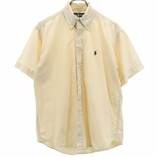 ラルフローレン(Ralph Lauren)のラルフローレン 半袖 ボタンダウンシャツ S ベージュ RALPH LAUREN メンズ(シャツ)