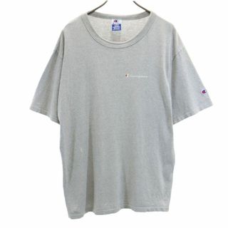 チャンピオン(Champion)のチャンピオン 90s USA製 オールド 半袖 Tシャツ L グレー Champion メンズ(Tシャツ/カットソー(半袖/袖なし))