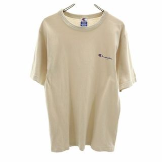 チャンピオン(Champion)のチャンピオン 90s USA製 オールド 半袖 Tシャツ M ベージュ Champion メンズ(Tシャツ/カットソー(半袖/袖なし))