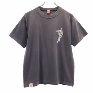 フェローズ(PHERROW'S)のフェローズ 匠 バックプリント 半袖 Tシャツ M グレー Pherrow's スカル 蛇 メンズ(Tシャツ/カットソー(半袖/袖なし))