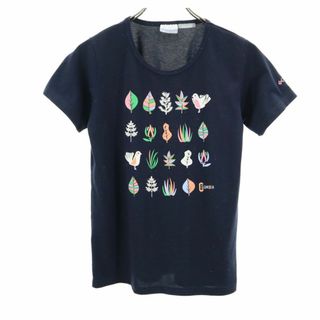 コロンビア(Columbia)のコロンビア 半袖 Tシャツ M ネイビー系 Columbia レディース(Tシャツ(半袖/袖なし))