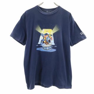 ユニバーサルスタジオジャパン プリント 半袖 Tシャツ ネイビー系 メンズ(Tシャツ/カットソー(半袖/袖なし))