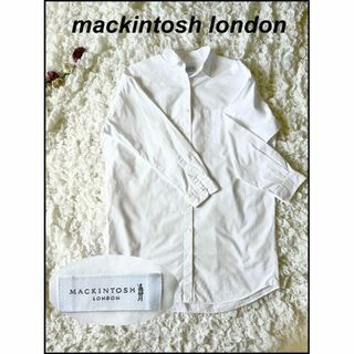 【美品】MACKINTOSHLONDON　マッキントッシュロンドン　ブラウス(シャツ/ブラウス(長袖/七分))