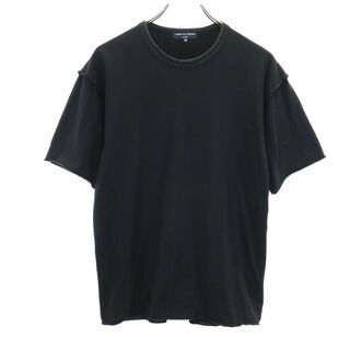 コムデギャルソン(COMME des GARCONS)のコムデギャルソン 00s 2005年 日本製 半袖 Tシャツ M ブラック COMME des GARCONS メンズ(Tシャツ/カットソー(半袖/袖なし))