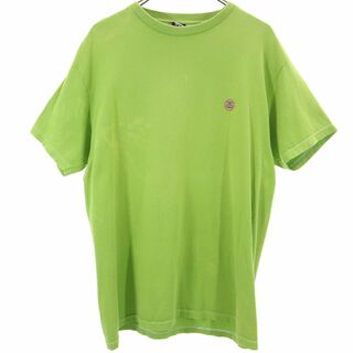 ステューシー(STUSSY)のステューシー 00s オールド 半袖 Tシャツ L グリーン系 STUSSY メンズ(Tシャツ/カットソー(半袖/袖なし))