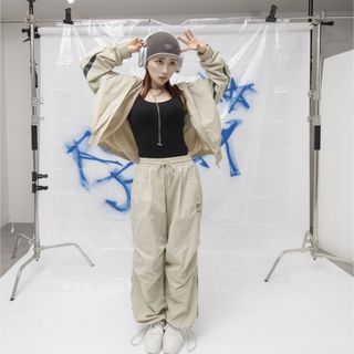 リーボック(Reebok)のジムワッグ ウーブンパンツ / JIMWAG WOVEN PANT （ベージュ）(その他)