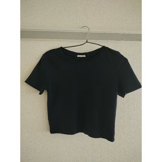 ジーユー(GU)のGU　コットン　ミニT　クロップド(Tシャツ(半袖/袖なし))