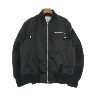 サカイ(sacai)のsacai サカイ ブルゾン 2(M位) 黒 【古着】【中古】(その他)