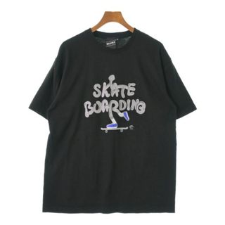 ビームスティー(BEAMS T)のBEAMS T ビームスティ Tシャツ・カットソー XL 黒 【古着】【中古】(Tシャツ/カットソー(半袖/袖なし))