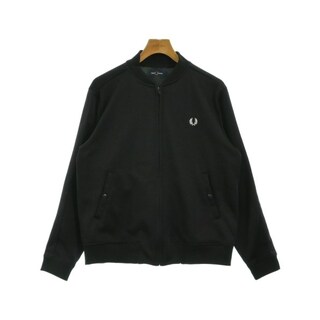 FRED PERRY - FRED PERRY フレッドペリー ブルゾン L 黒 【古着】【中古】