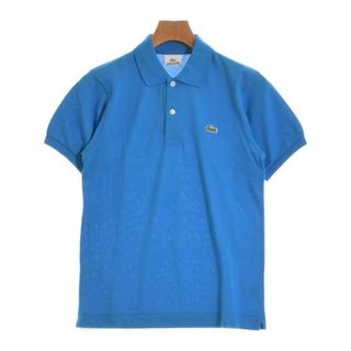 ラコステ(LACOSTE)のLACOSTE ラコステ ポロシャツ 1(XS位) 水色 【古着】【中古】(ポロシャツ)