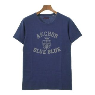 ブルーブルー(BLUE BLUE)のBLUE BLUE ブルーブルー Tシャツ・カットソー 1(S位) 紫 【古着】【中古】(Tシャツ/カットソー(半袖/袖なし))