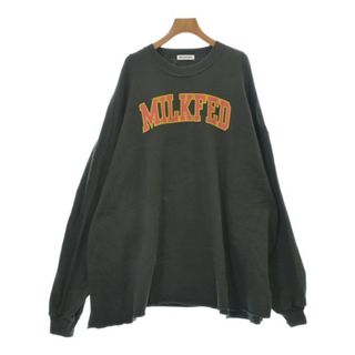 MILK FED ミルクフェド スウェット F グレー 【古着】【中古】(トレーナー/スウェット)