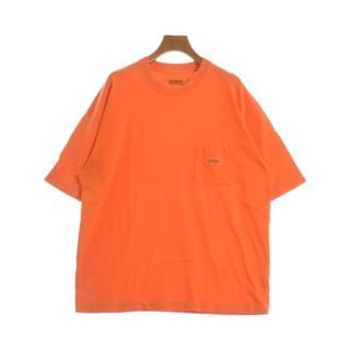 ユニバーサルオーバーオール(UNIVERSAL OVERALL)のUNIVERSAL OVERALL Tシャツ・カットソー L オレンジ 【古着】【中古】(Tシャツ/カットソー(半袖/袖なし))