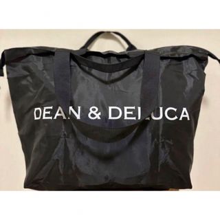 新品☆大人気DEAN&DELUCA トートバッグ　エコバッグ　旅行パックブラック(トートバッグ)