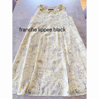 フランシュリッペブラック(franchelippee black)のfranchelippee Black ワンピース  M(ひざ丈ワンピース)
