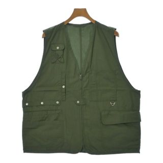 garage green works ブルゾン（その他） L カーキ 【古着】【中古】(その他)