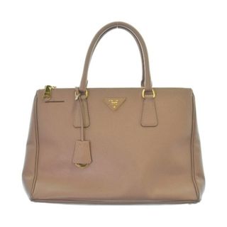 プラダ(PRADA)のPRADA プラダ ハンドバッグ - ピンクベージュ 【古着】【中古】(ハンドバッグ)