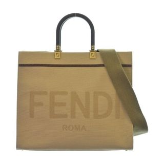 フェンディ(FENDI)のFENDI フェンディ ハンドバッグ M ベージュ 【古着】【中古】(ハンドバッグ)