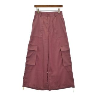 M TO R ムゥトアール カーゴパンツ 38(M位) ピンク 【古着】【中古】(ワークパンツ/カーゴパンツ)