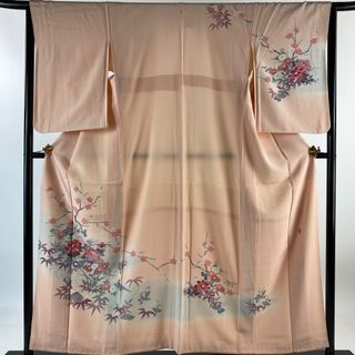 訪問着 身丈156cm 裄丈65cm 正絹 優品 【中古】(着物)