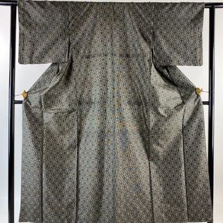 紬 身丈153cm 裄丈62cm 正絹 美品 優品 【中古】(着物)