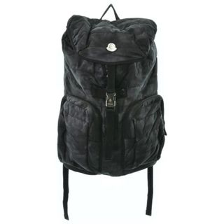 モンクレール(MONCLER)のMONCLER モンクレール バックパック・リュック - グレー 【古着】【中古】(バッグパック/リュック)