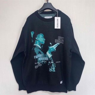 ワコマリア(WACKO MARIA)の【WACKOMARIA】BLUE NOTE SWEATER ／新品タグ付／送料込(ニット/セーター)