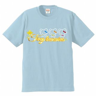 レディース Tシャツ カットソー 半袖 お洒落 青 夏服 トップス ティシャツ(Tシャツ(半袖/袖なし))