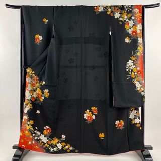 振袖 身丈162.5cm 裄丈66cm 正絹 美品 秀品 【中古】(着物)