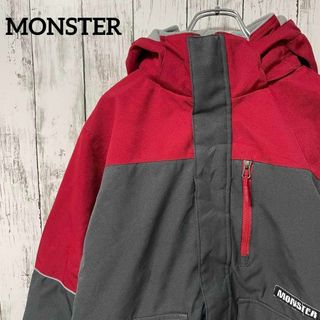 MONSTER USA古着 中綿ジャケット 裏地フリース 厚手 L レディース(その他)