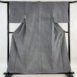 小紋 身丈156cm 裄丈64cm 正絹 美品 名品 【中古】(着物)