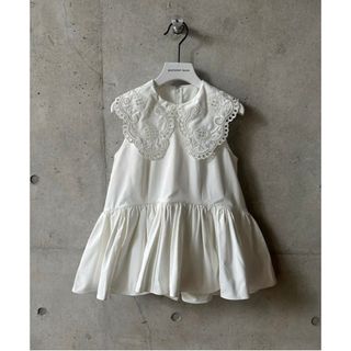 バースデーバッシュ(BIRTHDAY BASH)のbirthdaybash LACE COLLAR NS TOPS Sサイズ(シャツ/ブラウス(半袖/袖なし))