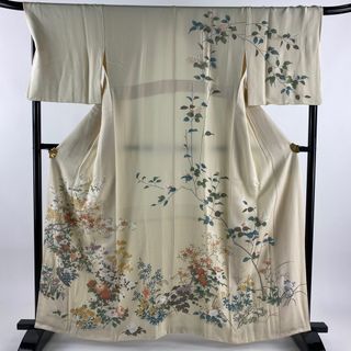 訪問着 身丈160cm 裄丈70cm 正絹 名品 【中古】(着物)