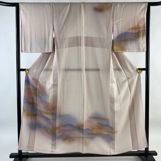 訪問着 身丈156.5cm 裄丈65cm 正絹 秀品 【中古】(着物)