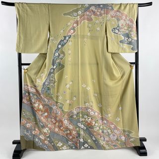 訪問着 身丈165.5cm 裄丈68cm 正絹 美品 名品 【中古】(着物)