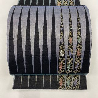 袋帯 美品 名品 六通 正絹 【中古】(帯)