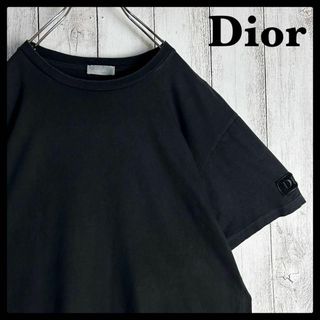 クリスチャンディオール(Christian Dior)の【希少モデル】ディオール☆アームロゴ入りTシャツ 袖ワッペンロゴ 入手困難(Tシャツ/カットソー(半袖/袖なし))