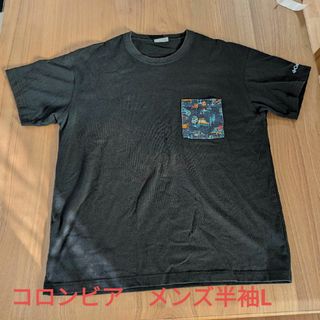 コロンビア　メンズ　半袖L(Tシャツ/カットソー(半袖/袖なし))